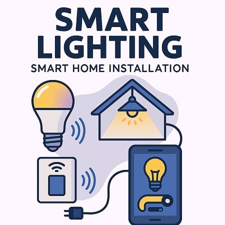 smart lighting for smart home installation