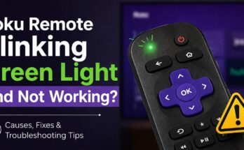 Fix roku remote blinking green light and not working issues