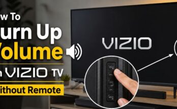How To Turn Up Volume On Vizio TV Without Remote