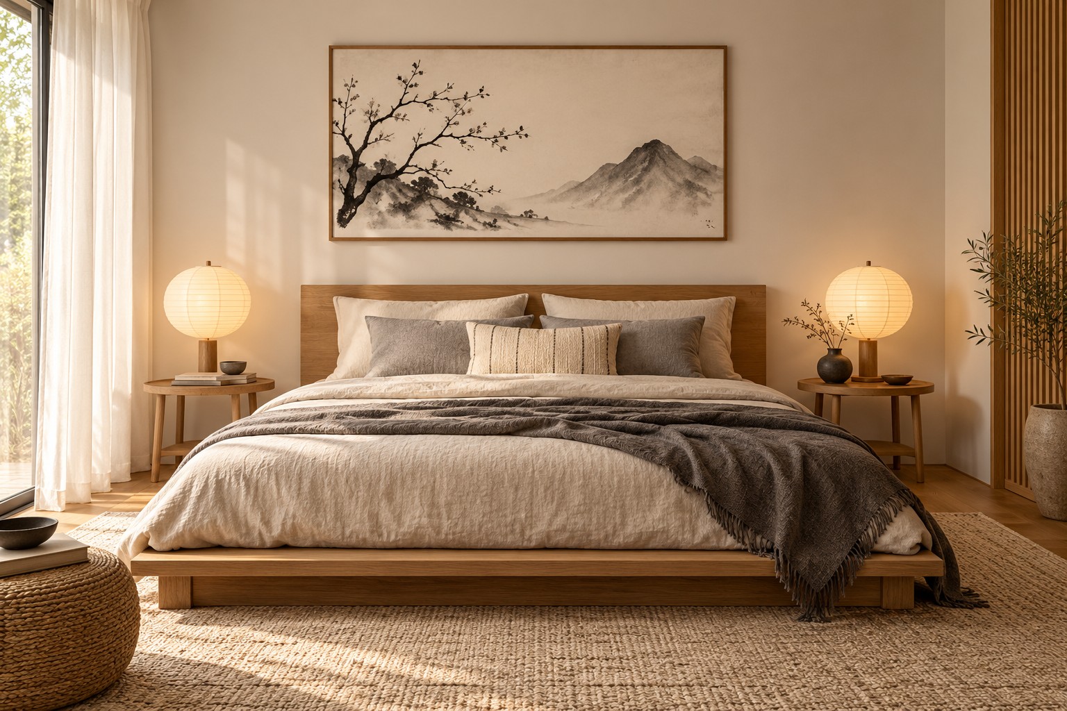 1-Serene-Japandi-Bedroom-Retreat