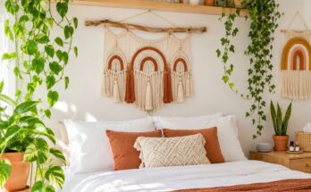 Greenery bedroom ideas