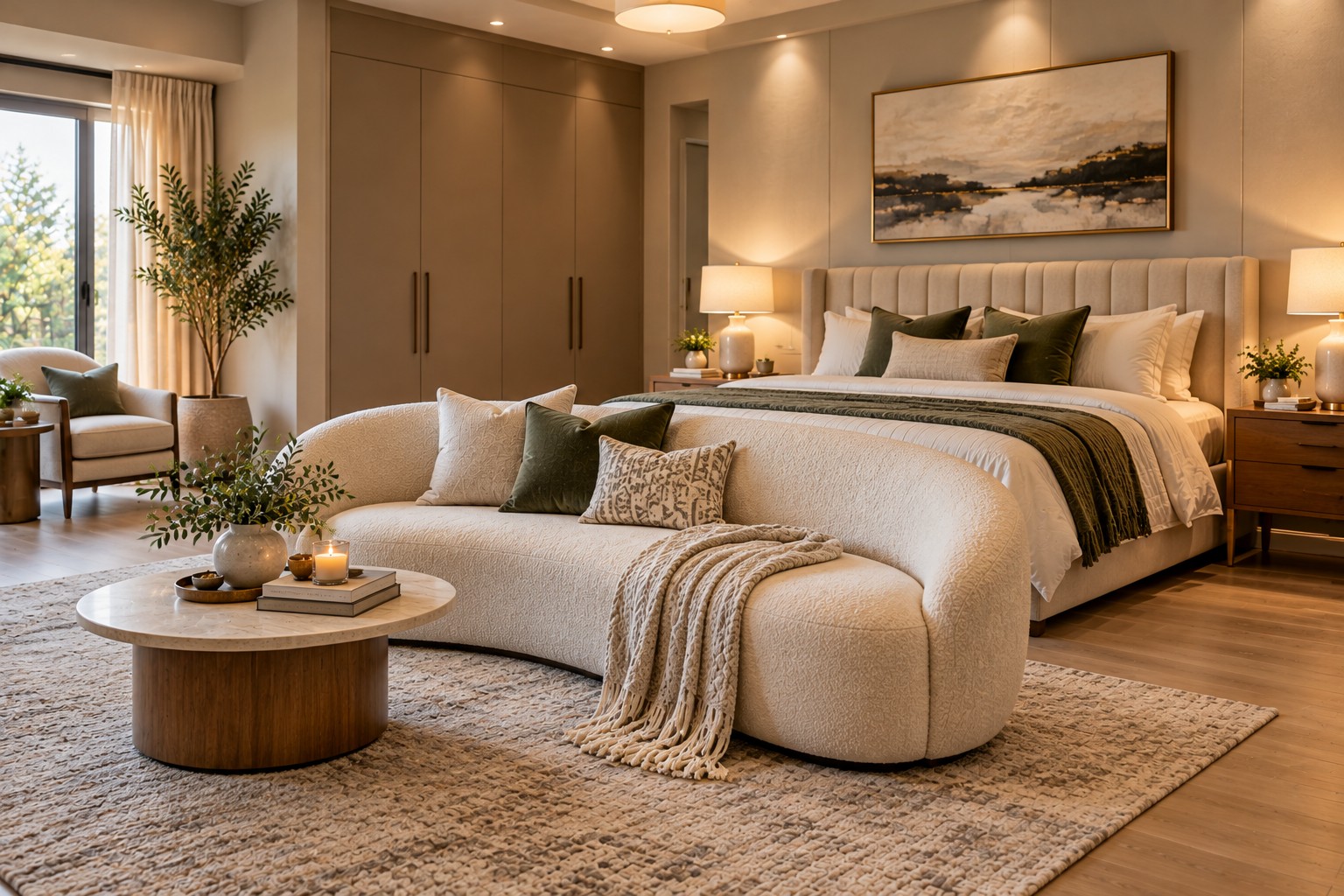 Serene Luxury Bedroom Retreat
