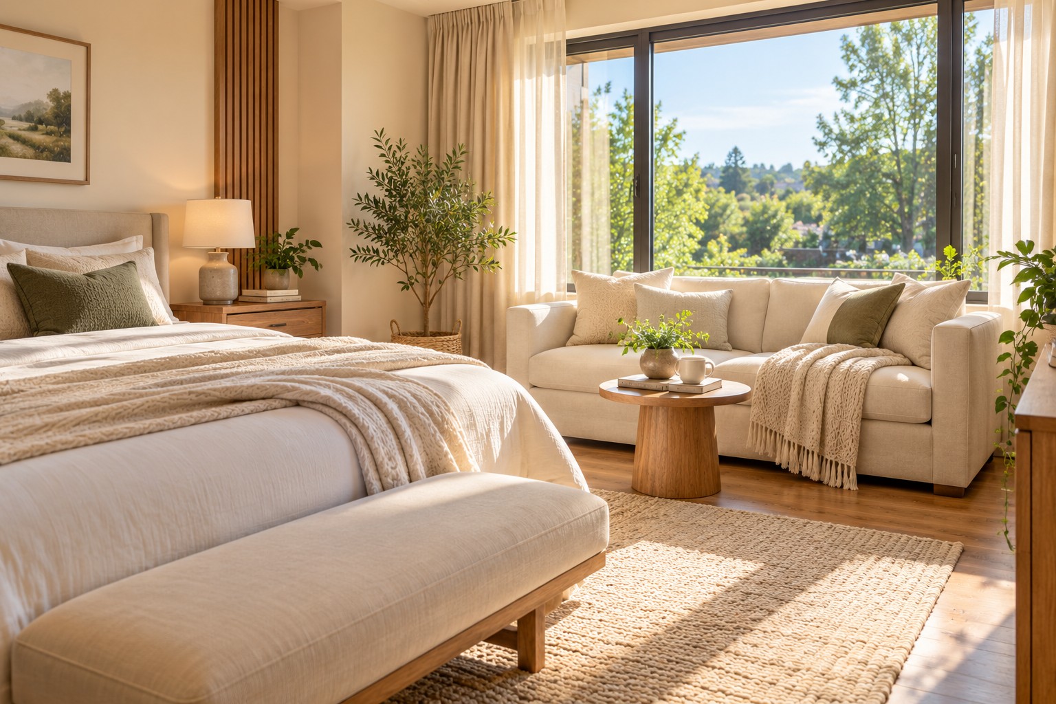 Serene Scandinavian Bedroom Retreat